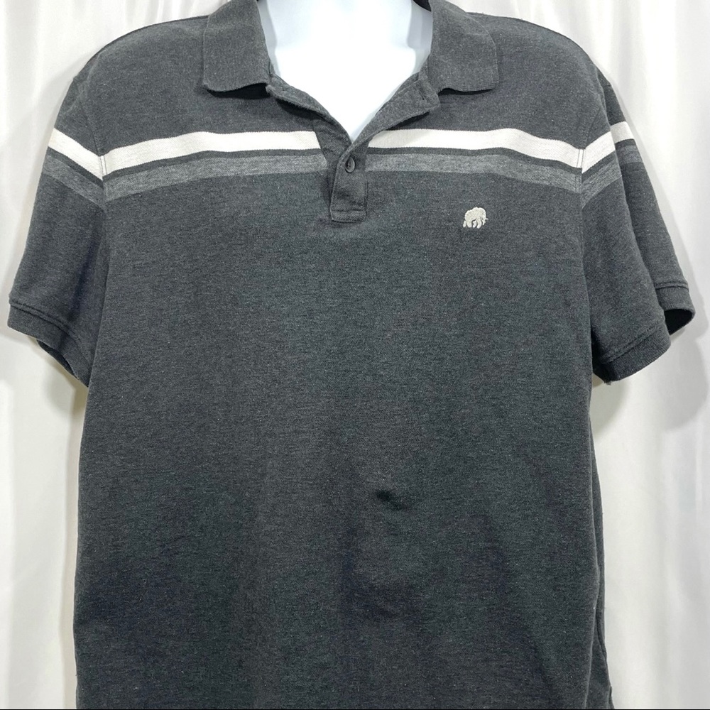 Banana Republic Gray  Logo Polo Size Extra Large